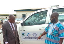 Liberia: Mano River Union donates new Vehicle to FDA