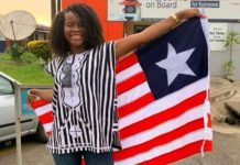 Liberia’s  Farsina advances   in  Continental pageantry in South Africa