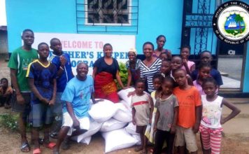 Liberia’s First lady gifts several Orphans
