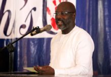 President Weah condemns increasing Violence in Liberia.