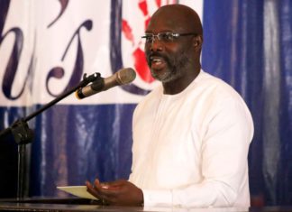 President Weah condemns increasing Violence in Liberia.