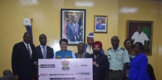 Weah’s 14 Military gets Indian government support