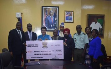 Weah’s 14 Military gets Indian government support