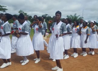 Nimba Community College caps 45 nursing students