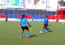 Liberia female team begins training ahead of friendly with Guinea