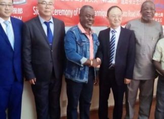 GOL and Chinese firm sign road contract to commence Lugatuo road Project