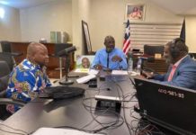 “Prez Weah in self-isolation, conducting official meetings visually not tested”