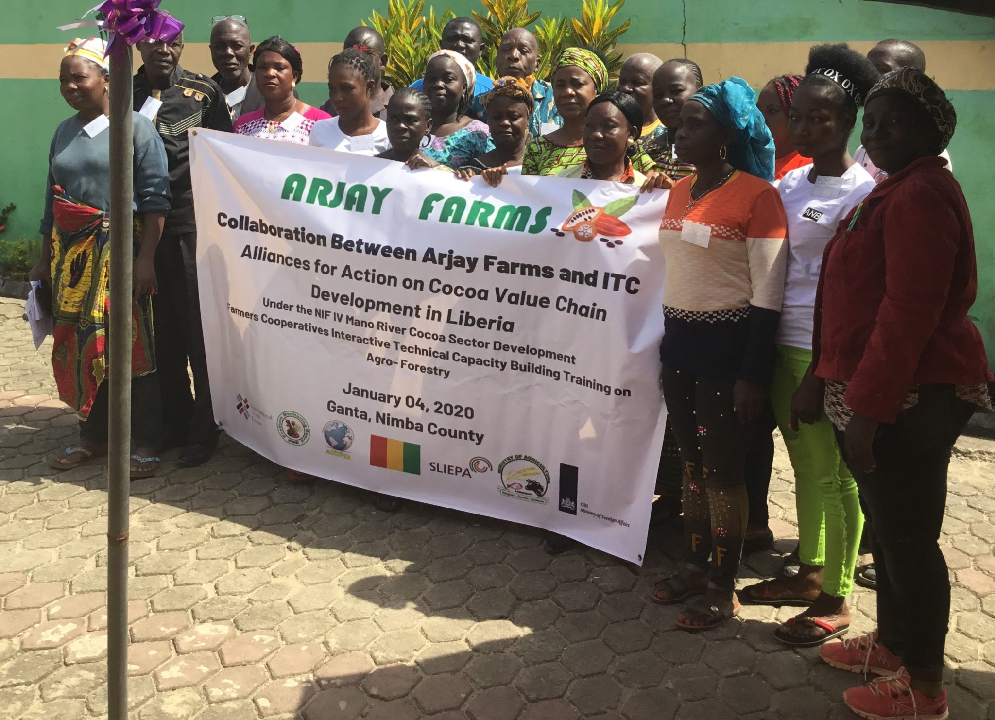 Liberian cocoa farmers undergo training in cocoa value chain