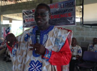 CRCA Newly elected Bishop Promises continuous hard work for God