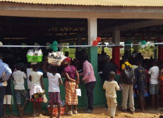 Rep. Jeremiah Koung presents new development projects to Nimba