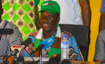 Unity Party’s ‘Strongman’ Wilmot Paye finally ousted Wilmot Paye addressing a news conference