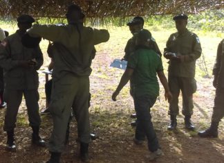 British Government Trains Liberian forest Rangers