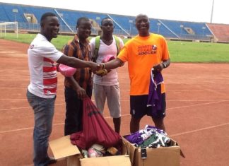 SAMBLET LIBERIA gifts rural kids with assorted sporting materials, calls on philanthropists to buttress effort