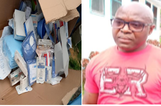 Local Bong diaspora group presents assorted medical equipment