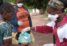 Girl Power donates assorted anti-COVID-19 Packages to several households in Nimba District#2