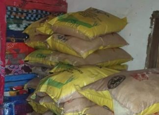 Nimba District # 5 Lawmaker donates food and Anti Covild 19 materials
