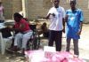 Goodwill Nimbain donates to Disable and   sick people