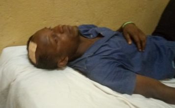 Roland Warner, a victim of gang attack suffers multiple wounds