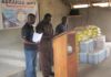 Abraham Hoff Foundation presents Food Items to Liberian pastors