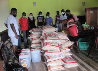 CRCA continues distribution of food items to church members across Montserrado