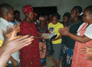 Former Senator Adolphus Dolo makes cash donation to Women Group in Nimba