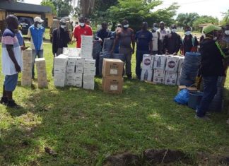 Former Senator Adolphus Dolo Makes huge donation to Nimba county