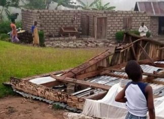 Nimba Storm victims cry out for help; several residents homeless