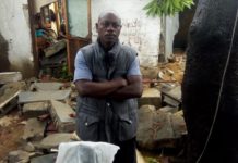 Heavy downpour of rain collapsed fence kills 5 in Monrovia, renders several homeless