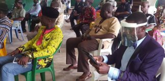 Diaspora Nimbains donate over USD$14K back home