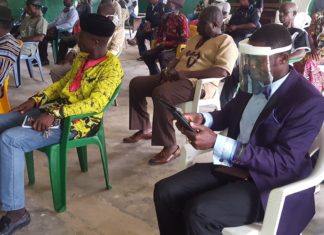 Diaspora Nimbains donate over USD$14K back home