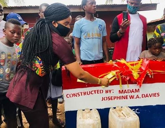 LWSC dedicates water pump in Peace Island Community;amid jubilation from senior government officials
