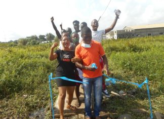 Rep. Kolubah Dedicates Footpath Bridge in Vahyuwein