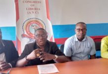 Alternative National Congress’ auxiliary Condemns Continuous Killing and Raping Of Peaceful Citizens By State Securities In Liberia