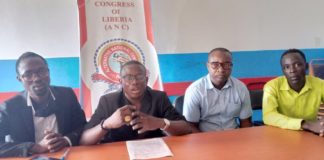 Alternative National Congress’ auxiliary  Condemns Continuous Killing and Raping Of Peaceful Citizens By State Securities In Liberia