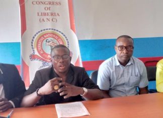 Alternative National Congress’ auxiliary Condemns Continuous Killing and Raping Of Peaceful Citizens By State Securities In Liberia