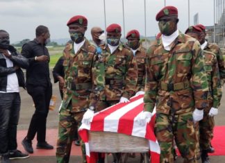 Liberia: Mont. Dist.#9 Rep. Munah Pelham Youngblood Remains Arrive in Liberia