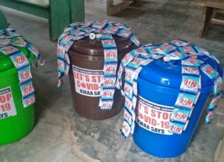 Karnplay Inland Academy Alumnae donate Anti COVID-19 Materials to several entities