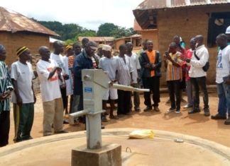 Lofa Citizens get safe drinking water