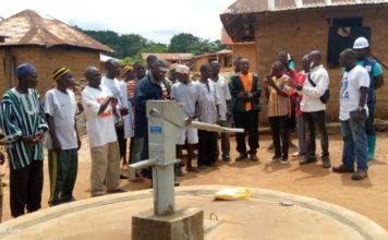 Lofa Citizens get safe drinking water