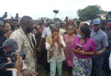 Liberia: Former President Ellen Johnson Sirleaf shows solidarity with anti-rape protesters