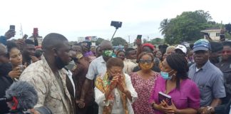 Liberia: Former President Ellen Johnson Sirleaf shows solidarity with anti-rape protesters