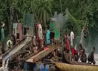 Dredge And Illicit Mining Take Over Rivercess County; Local Authority Accused of Bribery