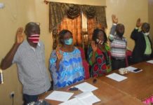 NTAL inducts Montserrado Branch Interim Leadership