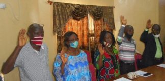 NTAL inducts Montserrado Branch Interim Leadership