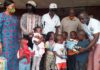 First Lady, Gender Ministry Put Smiles on Children’s faces