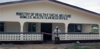 Bong County Health Team refutes report of receiving US$50k for renovation of health facilities