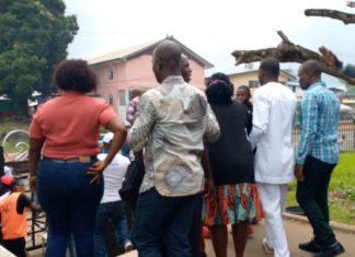Liberia: Aggrieved Legislative staffs shun ruling party candidate supporters at the Capitol building