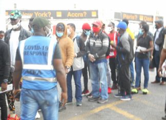 LRRRC, partner repatriate 57 Liberian Stranded Migrants
