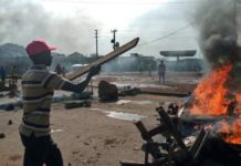Guinea Elections: Police arrest Pro-Diallo protesters in Monrovia
