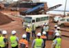 Top U.S. and the UK diplomats pay visit to Arcelor Mittal Liberia